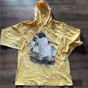 The Mountain Hooded Long Sleeve Shirt